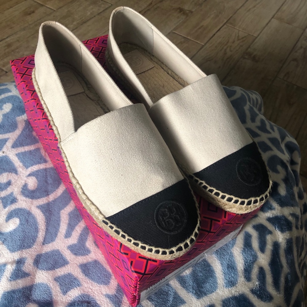 Tory Burch Espadrilles New in Box